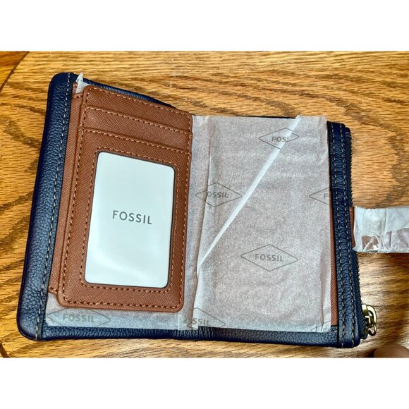 Brand New Fossil Lainie Multifunction Wallet in Insignia Blue - Picture 5 of 11